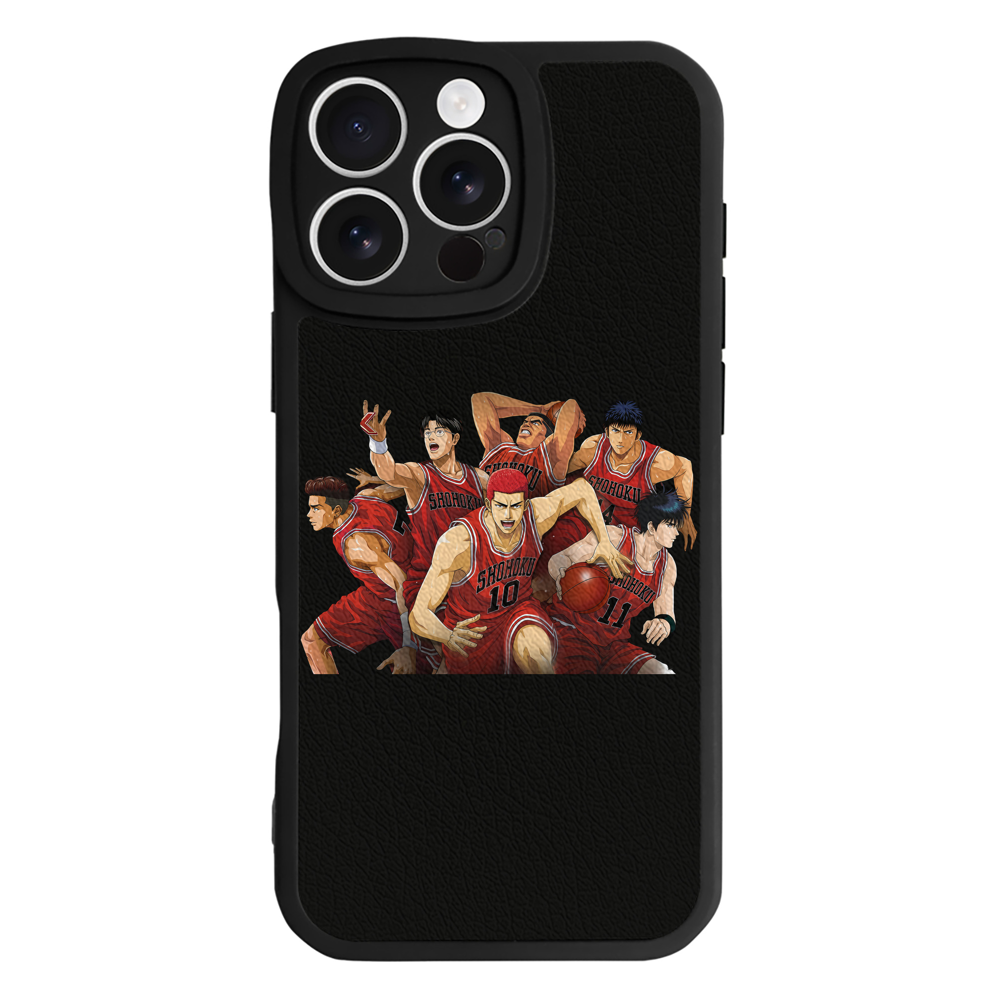 （画像用） SLAM DUNK／スラムダンク 【iPhone 16シリーズ対応】シリコンスマホケース（レザー調） 材質：シリコン